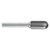 ATA SGSPRO 19915 | 3/32" Cutter Diameter x 1/8" Shank x 1-1/2" OAL x 7/16" LOC Fine Cut Solid SC-41 VF Cylinder Ball Nosed Burr