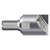 CoreHog C74962 | 1/4-28" Size x 7/16" Diameter x 7/16" Shank x 1.210" OAL 2 Flute Uncoated solid carbide Rivet Shaver