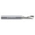 CoreHog C83223 | 3/32" Diameter x 1/4" Shank x 2" OAL x 0.375" LOC 1 Flute Uncoated solid carbide Spiral Router Bit