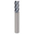SGS 38725 | 0.500" Diameter x 0.500" Shank x 1.000" LOC x 3.000" OAL 5 Flute MN (MEGACOAT NANO) Coated Square End Mill