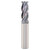 SGS 47804 | 0.236" Diameter x 0.236" Shank x 0.512" LOC x 2.244" OAL x 0.039" Radius 4 Flute MN (MEGACOAT NANO) Coated Corner Radius End Mill