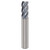 SGS 47101 | 0.236" Diameter x 0.236" Shank x 0.512" LOC x 2.244" OAL x 0.059" Radius 5 Flute MN (MEGACOAT NANO) Coated Corner Radius End Mill