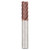 SGS 74745 | 0.630" Diameter x 0.630" Shank x 1.575" LOC x 3.622" OAL x 0.079" Radius 7 Flute TM (Ti-NAMITE-M) Coated Corner Radius End Mill