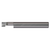Micro 100 BB12-2301000 | 0.250" Minimum Bore Diameter x 1.000" Maximum Bore Depth x 5/16" Shank x 2-1/2" OAL Uncoated Boring Bar