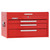 Kennedy 263R | 26-1/8" Width x 12-1/8" Depth x 14-3/4" Height 3 Drawer Powder Coat Paint Steel Mechanics' Chest - Red
