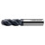 Data Flute 49177-00-D | SSBN40625C4 5/8" Diameter x 5/8" Shank x 1-5/8" LOC x 3-1/2" OAL Uncoated Ball Nose End Mill