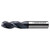 Data Flute 34468-85-D | SSBNSTC30375C7 3/8" Diameter x 3/8" Shank x 1/2" LOC x 2" OAL C11 Coated Ball Nose End Mill