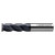 Data Flute 51230-70-D | SSI40125-000C10 1" Diameter x 1" Shank x 1-1/4" LOC x 4" OAL C10 Coated Corner Radius End Mill