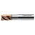 DATA FLUTE SSIpRNX50625-030C35 | 0.50mm Diameter x 0.50mm Shank x 0.625" LOC x 6.000" OAL C35 Coated Corner Radius End Mill