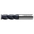 Data Flute 40105-85-D| SSIX41000-000C11 3/4" Diameter x 3/4" Shank x 4" LOC x 6" OAL C10 Coated Corner Radius End Mill