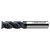 Data Flute 49233-89-D| SSSTC40250C4 1/4" Diameter x 1/4" Shank x 3/8" LOC x 2" OAL Corner Radius End Mill