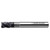 Data Flute 37162-85-D | TiW50500-090C10 1/2" Diameter x 1/2" Shank x 5/8" LOC x 4" OAL C11 Coated Corner Radius End Mill