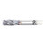 OSG 1658502008 | A BRAND 1/4" - 19 Thread Size x 0.563" Shank x 0.748" Thread Length x 3.937" OAL BSPT 3 Flute Right Hand V Coated HSSE 16585 Standard Pipe Tap