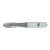 OSG 2880501 | HY-PRO #10- 32 Thread Size x 0.194" Shank x 0.504" Thread Length x 2.375" OAL x 3B Class of Fit UNF Plug (5P) Chamfer Type 2 Flute Right Hand Steam Oxide Coated HSS 287 Spiral Point Tap