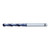 OSG 8612409 | V-4.09mm Diameter x 6.00mm Shank x 43.000" Flute Length x 87.00mm OAL x 130 Degree Point Angle 2 Flute V Coated XPM 1950 Jobber Length Drill Bit