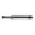 OSG 4120000513 | EXO No. 2 Thread Size x 0.064" Diameter x 0.250" Shank x 0.047" LOC x 1.661"OAL 3 Flute UNF 64 TPI WXS Coated Carbide 41200 Helical Flute Thread Mill