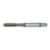 OSG 3142303 | #4- 40 Thread Size x 0.141" Shank x 0.295" Thread Length x 1.874" OAL UNC H7 Bottom (1.5P) Chamfer Type 4 Flute Right Hand Nitride Coated HSS-CO 114 Straight Flute Tap