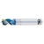 OSG 86751009 | A Brand 0.625" Diameter x 0.313" Shank x 0.469" LOC x 2.500" OAL x 41 Degree Helix Angle 3 Flute DLC Coated Carbide Corner Radius End Mill OSG 86751009 | A Brand 0.625" Diameter x 0.313" Shank x 0.469" LOC x 2.500" OAL x 41 Degree Helix Angle 3 Flute DLC Coated Carbide Corner Radius End Mill