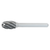 OSG 886-7500 | 0.250" Shank x 2.750" OAL Bright Coated Carbide Ball Nose Tree Shape Burr OSG 886-7500 | 0.250" Shank x 2.750" OAL Bright Coated Carbide Ball Nose Tree Shape Burr