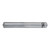 OSG 200-0810 | 0.081" Diameter x 2.06mm Shank x 19.050" Flute Length x 44.45mm OAL x 140 Degree Point Angle 2 Flute Bright Coated Carbide 200 Straight Flute Drill Bit