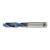 OSG HP243-1220 | HY-PRO CARB 0.122" Diameter x 6.00mm Shank x 20.00mm Flute Length x 62.00mm OAL x 140 Degree Point Angle 2 Flute EgiAs Coated Carbide HP243 Screw Machine Length Drill Bit