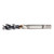 OSG 1650512508 | A BRAND 7/16" - 28 Thread Size x 0.323" Shank x 0.570" Thread Length x 3.543" OAL UNEF H4 Bottom (1.5P) Chamfer Type 3 Flute Right Hand V Coated VC-10 16505 Spiral Flute Tap