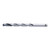 OSG 8686300 | A Brand 0.118" Diameter x 3.00mm Shank x 33.00mm Flute Length x 80.00mm OAL x 135 Degree Point Angle 2 Flute WXL Coated Carbide 5220 Taper Length Drill Bit
