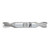 OSG 5828900 | 11.50mm Diameter x 12.70mm Shank x 20.63mm LOC x 95.20mm OAL x 30 Degree Helix Angle 2 Flute Bright Coated HSS-CO 582 Double Ended Square End Mill