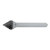OSG 850-3750 | 3/8" Diameter x 0.250" Shank x 2.188" OAL Bright Coated Carbide 850 Cone Burr