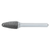 OSG 804-3125-60 | 8.00mm Diameter x 6.00mm Shank x 19.00mm LOC x 63.00mm OAL Bright Coated Carbide Pointed End Tree Shape Burr