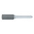 OSG 801-5001 | 1/2" Diameter x 0.250" Shank x 0.500" LOC x 2.500" OAL Bright Coated Carbide 801 Cylindrical Shape Burr