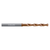 Valor V065060-X | #21-Wire Size x 0.159" Diameter x 6.00mm Shank x 1.271" Drill Length x 140 Degree Point Angle 2 Flute Val-Max X Coated High Performance Drill