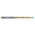 Valor V509318-V | #2-Wire Size x 0.221" Diameter x 6.00mm Shank x 1.767" Drill Length x 135 Degree Point Angle 2 Flute Val-Max V Coated High Performance Drill