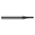 Harvey Tool 836320-C4 | 0.50mm Diameter x 1/8" Shank x 0.060" LOC x 1.500" OAL 3 Flute Amorphous Diamond Coated Carbide Square End Mill
