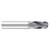Fullerton Tool 30744 | 29/64" Diameter x 1/2" Shank x 3" OAL 4 Flute TiAlN Coated Ball End Mill