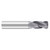 Fullerton Tool 30970 | 1/4" Diameter x 1/4" Shank x 2-1/2" OAL x 0.060" Radius 4 Flute TiAlN Coated Corner Radius End Mill