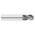 Fullerton Tool 32880 | 1" Diameter x 1" Shank x 4" OAL 4 Flute TiAlN Coated Ball End Mill