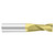 Fullerton Tool 33136 | 9/32" Diameter x 5/16" Shank x 2-1/2" OAL 2 Flute TiN Coated Square End Mill