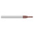 Fullerton Tool 35912 | 1/16" Diameter x 1/8" Shank x 1-1/2" OAL 4 Flute FC20 Coated Square End Mill