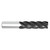 Fullerton Tool 36507 | 1/2" Diameter x 1/2" Shank x 4" OAL x 0.120" Radius 5 Flute FC21 Coated Corner Radius End Mill