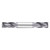 Fullerton Tool 37004 | 7/32" Diameter x 3/8" Shank x 3-1/2" OAL 4 Flute TiAlN Coated Square End Mill