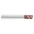 Fullerton Tool 37760 | 0.118" Diameter x 0.118" Shank x 1.969" OAL x 0.030" Radius 5 Flute FC20 Coated Corner Radius End Mill