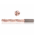 Precision Cutting Tools 9543007 | 15.00mm Size x 0.59mm Diameter x 16.00mm Shank x 83.00mm Flute Length x 133.00mm OAL x 130 Degree Point Angle 3 Flute ZircoPlus Coated Carbide Coolant Fed Drill