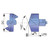 Tungaloy 6758116 | DMH181 AH9130 18 Seat Size x 18.10mm Minimum Diameter x 18.10mm Maximum Diameter x 2.75mm Point Length TiAlSiCrN Coated Carbide Inserted Solid Drill Head