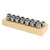 Techniks 01620-9S | 1/8" - 3/8" Capacity x 1/32" Increment DA200 Steel High Precision Collet Set - 9pcs
