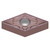 Tungaloy 6936085 | DNMG 431 SDM AH8005 1/2" Circle Diameter x 0.187" Thickness x 0.610" Edge Length x 0.016" Radius AlTiN Coated Carbide Turning Insert