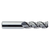 M A Ford 13450000 | 1/2" Diameter x 1/2" Shank x 1-1/4" LOC x 3.000" OAL x 45 Degree Helix Angle 3 Flute Uncoated Carbide Square End Mill