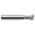 M A Ford 13550001 | 1/2" Diameter x 1/2" Shank x 5/8" LOC x 4.000" OAL x 0.020" Radius x 30 Degree Helix Angle 2 Flute Uncoated Carbide Corner Radius End Mill