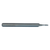 M A Ford 15003500 | 0.035" Diameter x 1/8" Shank x 0.105" LOC x 1.500" OAL x 0.018" Radius x 30 Degree Helix Angle 2 Flute Uncoated Carbide Ball Nose End Mill