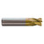 M A Ford 16350000T | 1/2" Diameter x 1/2" Shank x 5/8" LOC x 2.500" OAL x 30 Degree Helix Angle 4 Flute TiN Coating Carbide Stub Square End Mill